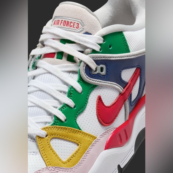 ✨NEW in BOX LMT EDT NIKE Air Force 3 Low x Nigo Blue Void & Tour Yellow W5.5/M4 - Picture 10 of 12